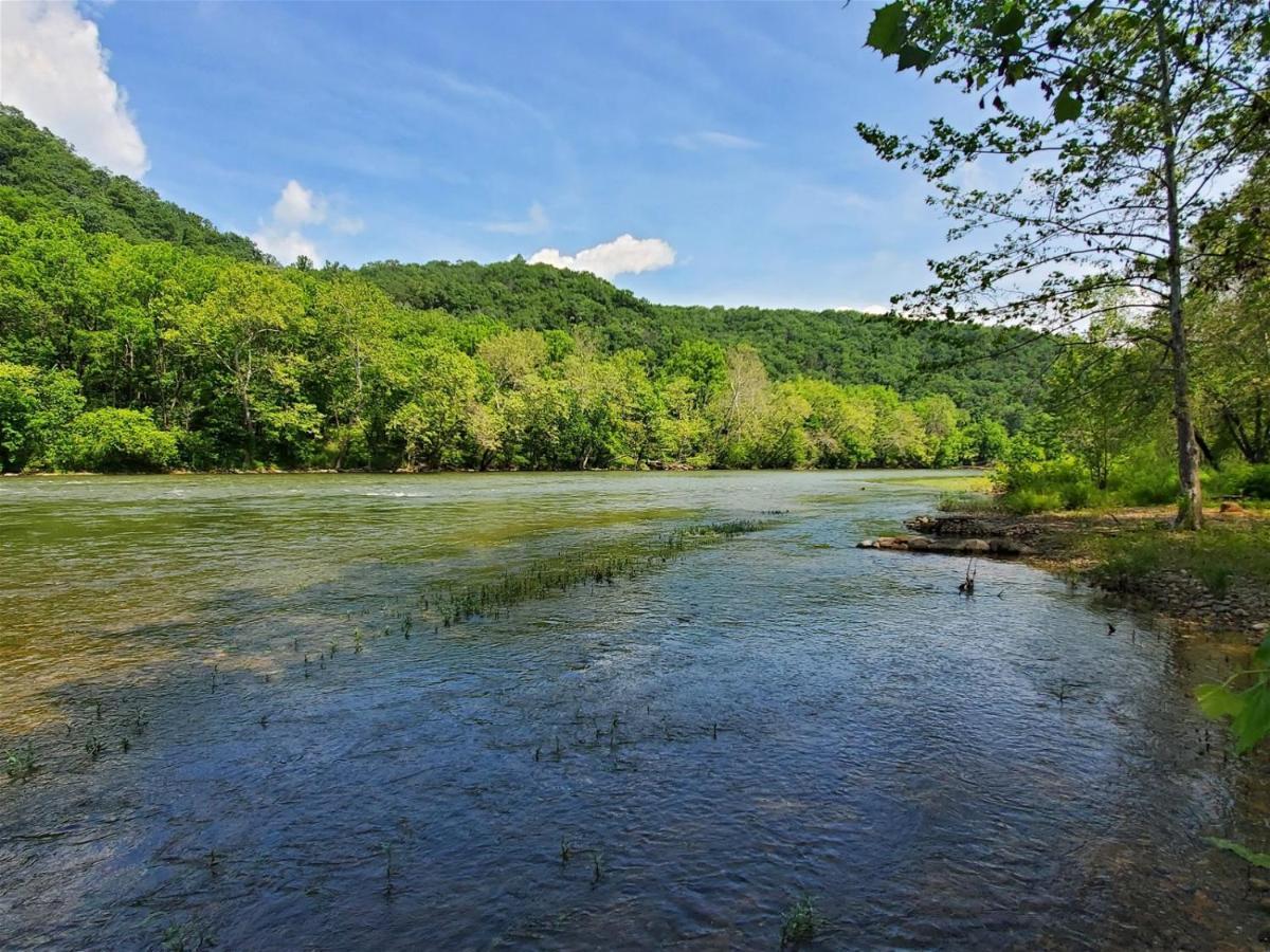 Вилла Steel Driver River Cabin Лурей Экстерьер фото