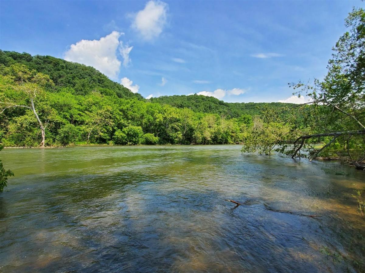 Вилла Steel Driver River Cabin Лурей Экстерьер фото